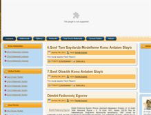 Tablet Screenshot of hedefmatematik.com
